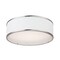 Maxim Lighting Prime 3-Light 16" Wide Satin Nickel Flush Mount Light 10221WLSN - alternate 1
